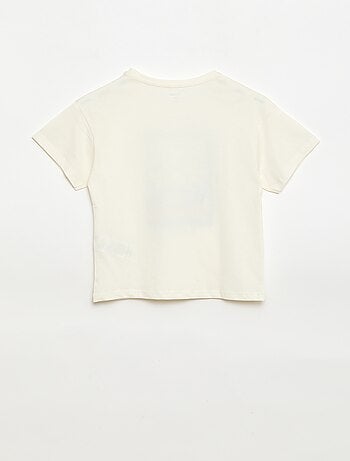 T-shirt imprimé fantaisie
