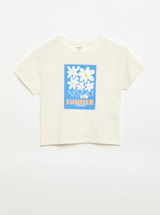 T-shirt imprimé fantaisie