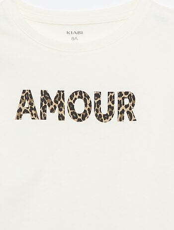 T-shirt imprimé fantaisie