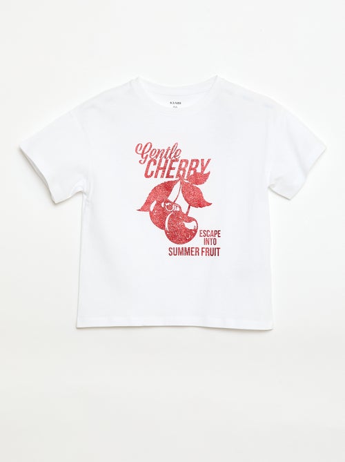 T-shirt imprimé fantaisie - Kiabi
