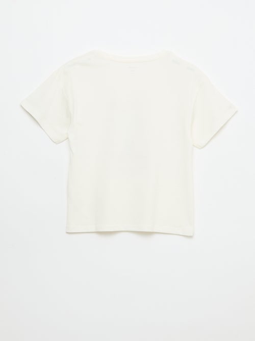 T-shirt imprimé fantaisie - Kiabi