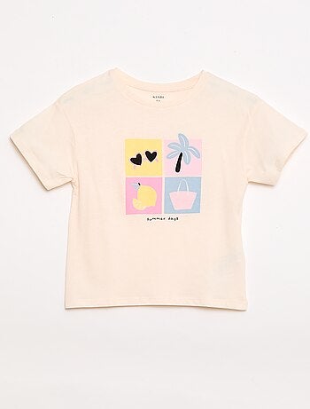 T-shirt imprimé fantaisie