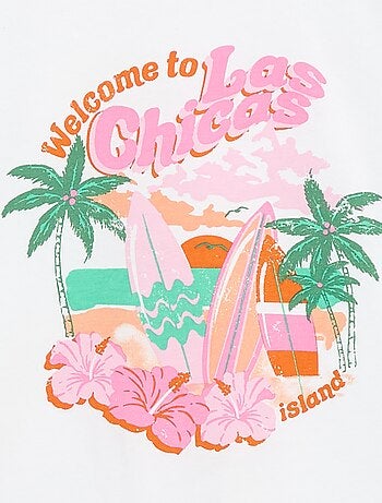 T-shirt imprimé fantaisie