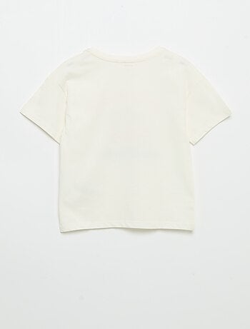 T-shirt imprimé fantaisie