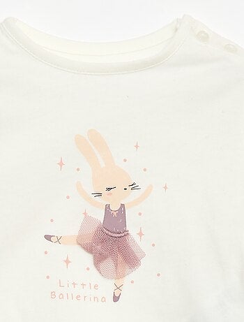T-shirt imprimé fantaisie