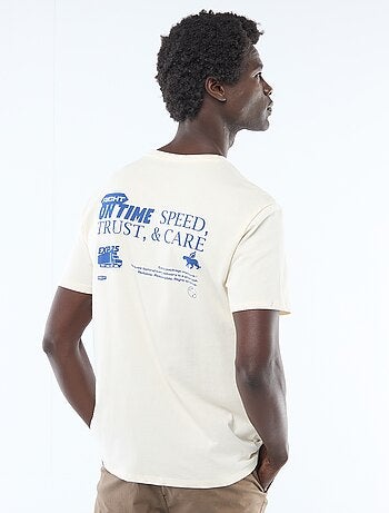 T-shirt imprimé fantaisie
