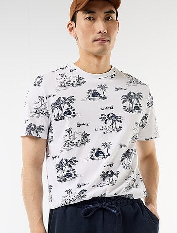 T-shirt imprimé fantaisie