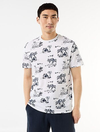 T-shirt imprimé fantaisie