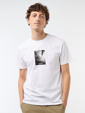 T-shirt imprimé fantaisie