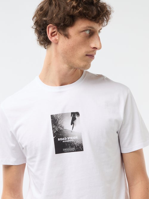 T-shirt imprimé fantaisie - Kiabi