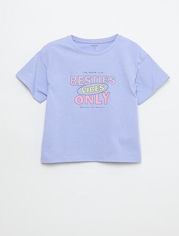 T-shirt imprimé fantaisie