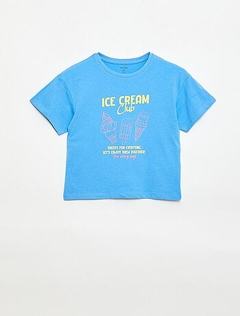 T-shirt imprimé fantaisie