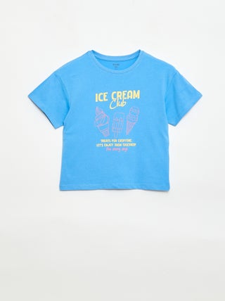 T-shirt imprimé fantaisie