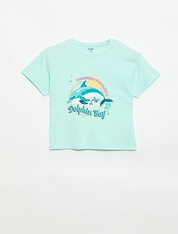 T-shirt imprimé fantaisie