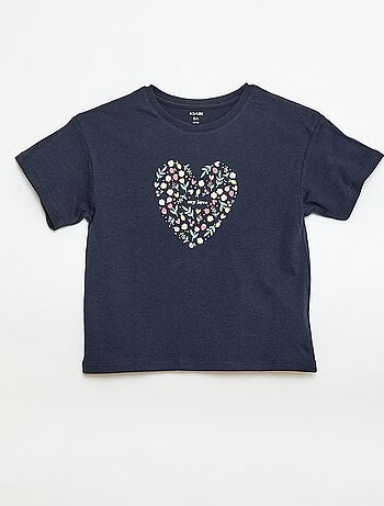 T-shirt imprimé fantaisie