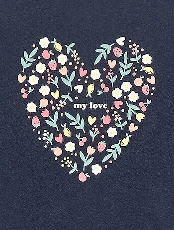 T-shirt imprimé fantaisie