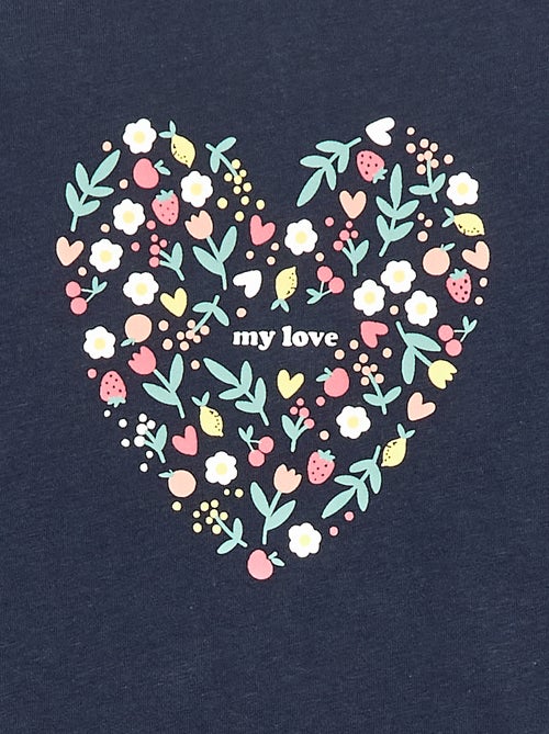 T-shirt imprimé fantaisie - Kiabi