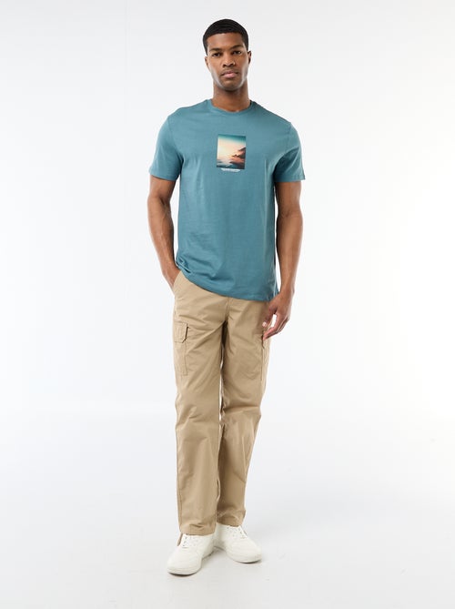 T-shirt imprimé fantaisie - Kiabi T-shirt imprimé fantaisie - Kiabi