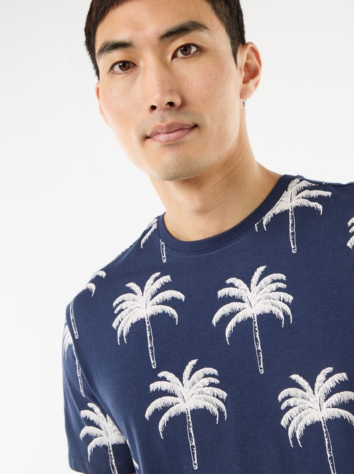 T-shirt imprimé fantaisie - Kiabi