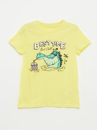T-shirt imprimé fantaisie