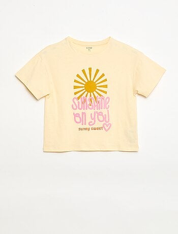 T-shirt imprimé fantaisie