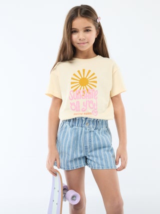 T-shirt imprimé fantaisie