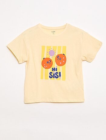 T-shirt imprimé fantaisie