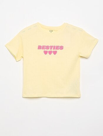 T-shirt imprimé fantaisie
