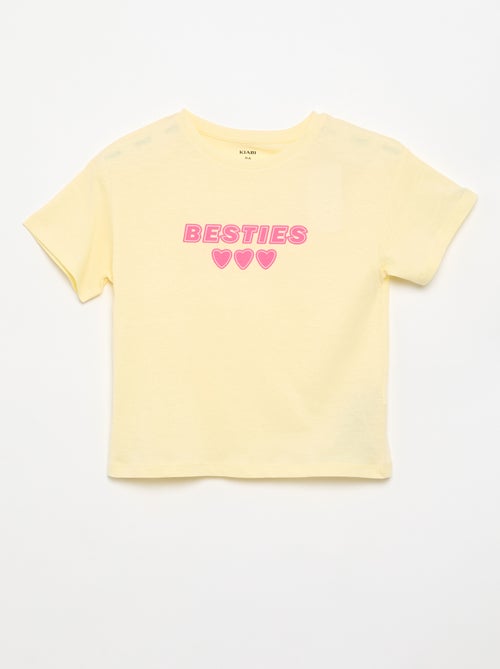T-shirt imprimé fantaisie - Kiabi