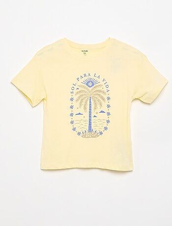 T-shirt imprimé fantaisie