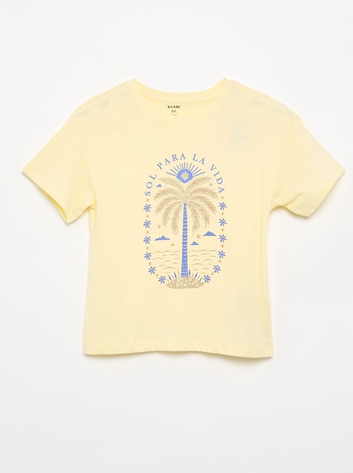 T-shirt imprimé fantaisie - Kiabi