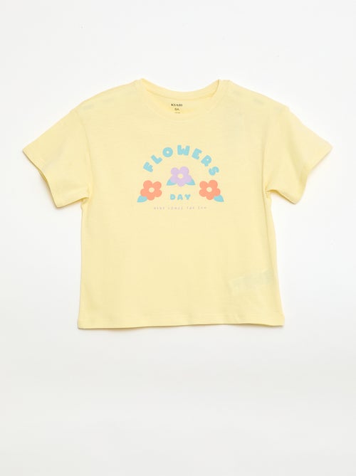 T-shirt imprimé fantaisie - Kiabi