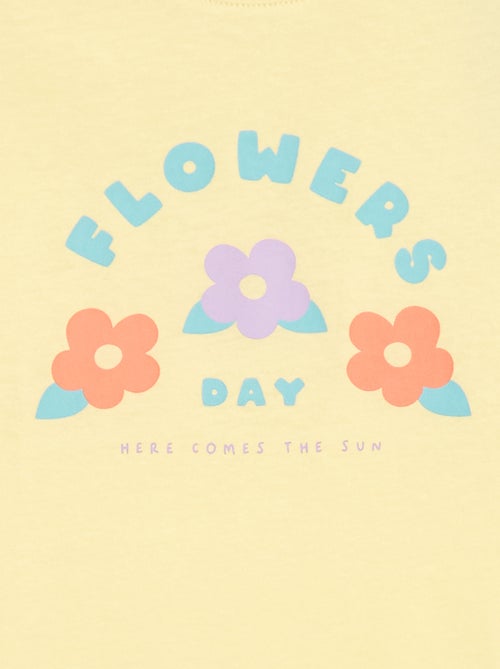 T-shirt imprimé fantaisie - Kiabi