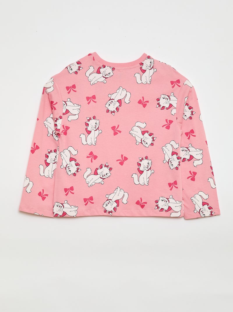 T-shirt imprimé fantaisie 'Marie' 'Disney' Rose - Kiabi