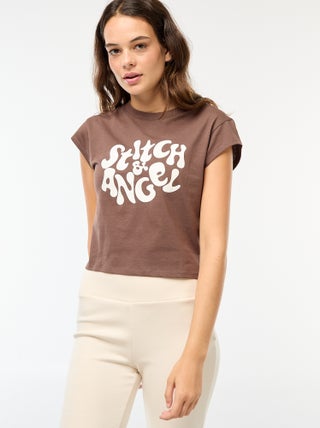 T-shirt imprimé fantaisie