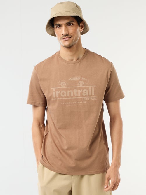 T-shirt imprimé fantaisie - Kiabi