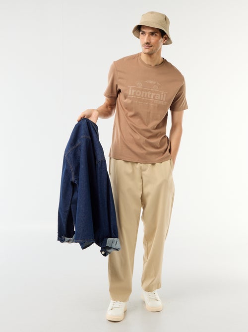 T-shirt imprimé fantaisie - Kiabi