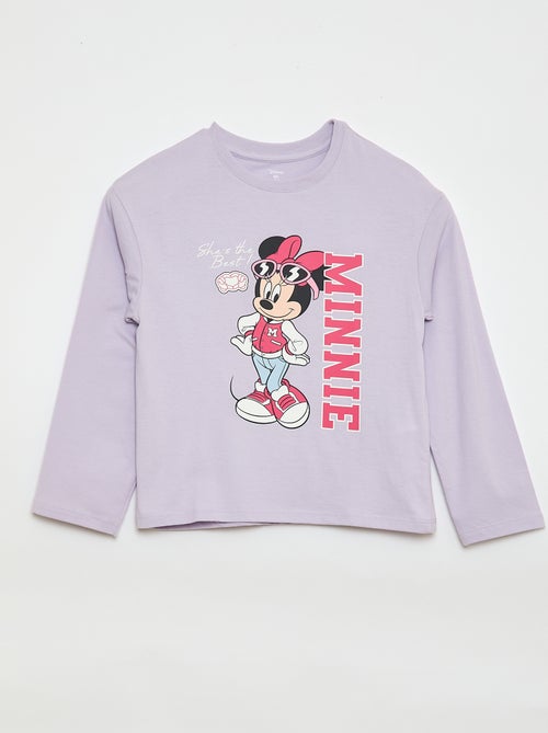 T-shirt imprimé fantaisie 'Minnie' 'Disney' - Kiabi
