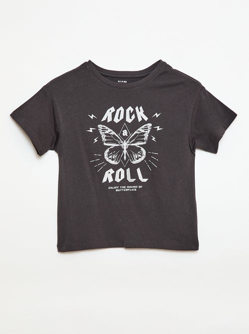 T-shirt imprimé fantaisie - Kiabi