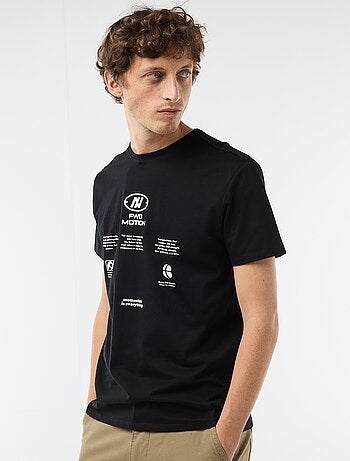 T-shirt imprimé fantaisie