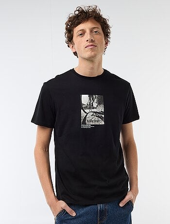 T-shirt imprimé fantaisie