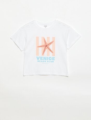 T-shirt imprimé fantaisie