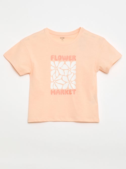 T-shirt imprimé fantaisie - Kiabi