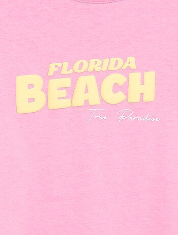 T-shirt imprimé fantaisie