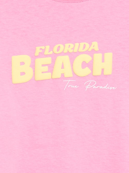 T-shirt imprimé fantaisie - Kiabi