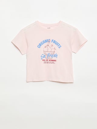 T-shirt imprimé fantaisie