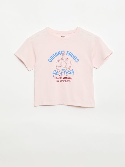 T-shirt imprimé fantaisie - Kiabi