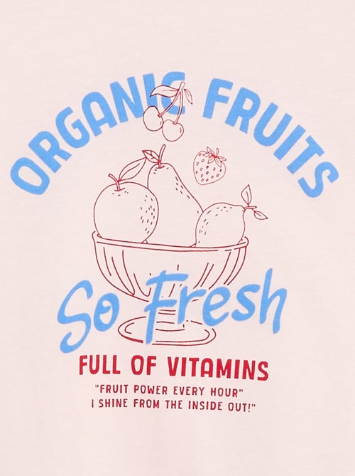 T-shirt imprimé fantaisie - Kiabi