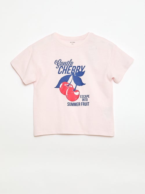 T-shirt imprimé fantaisie - Kiabi