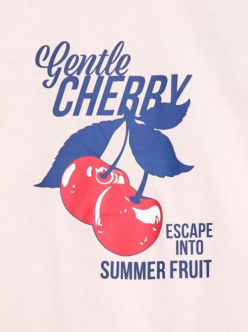 T-shirt imprimé fantaisie - Kiabi